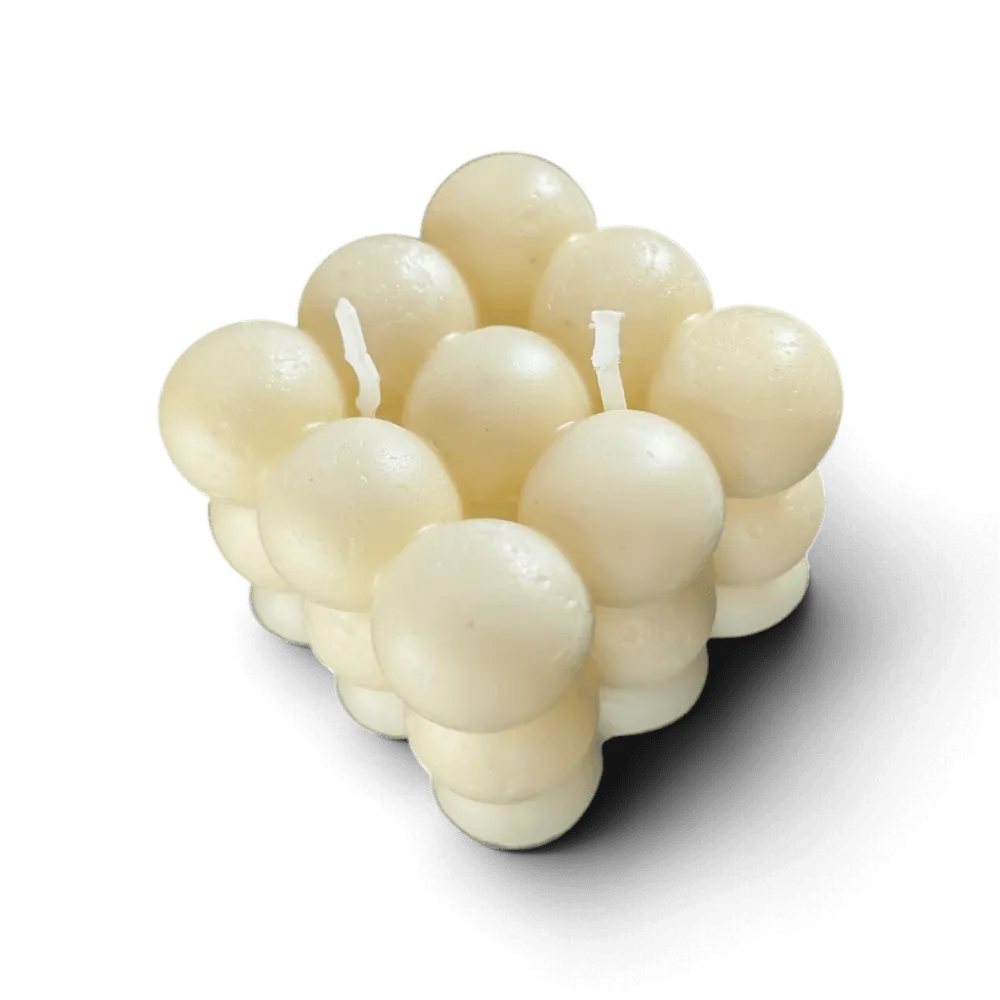 Ivory Cube candle